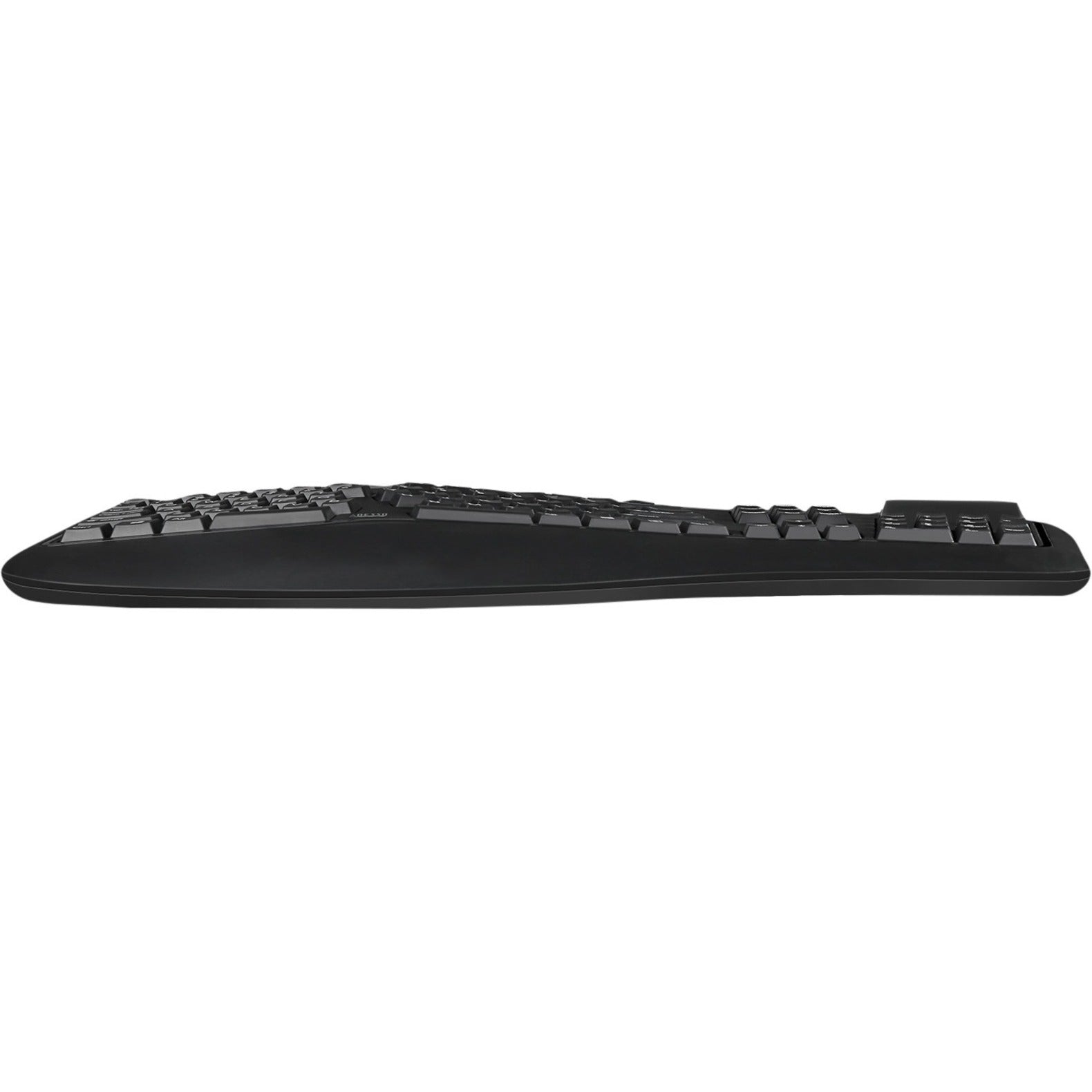 Adesso AKB-150SB-TAA Ergonomic SmartCardReader Keyboard, Split Layout, Quiet Keys, Palm Rest