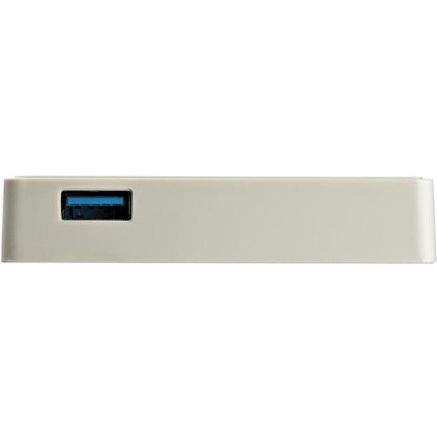 Adaptateur Ethernet USB-C StarTech.com US1GC301AUW avec port USB 3.0 supplémentaire - Blanc Adaptateur Ethernet Gigabit