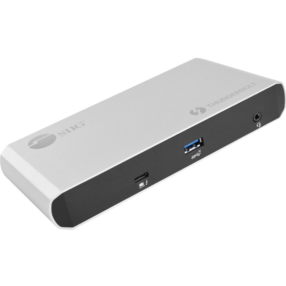 SIIG JU-DK0C11-S1 Thunderbolt 3 Dual DP 4K Video Docking Station with PD - Titan Ridge, Adds Multiple Connectivity Ports to Your Computer