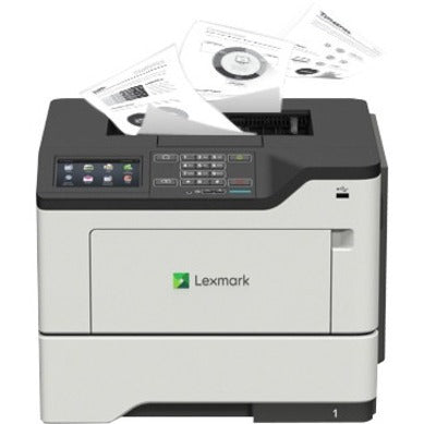 Lexmark 36ST402 MS621DN HV SPR TAA Laser Printer, Monochrome, 50 ppm, 1200 x 1200 dpi, Automatic Duplex Printing