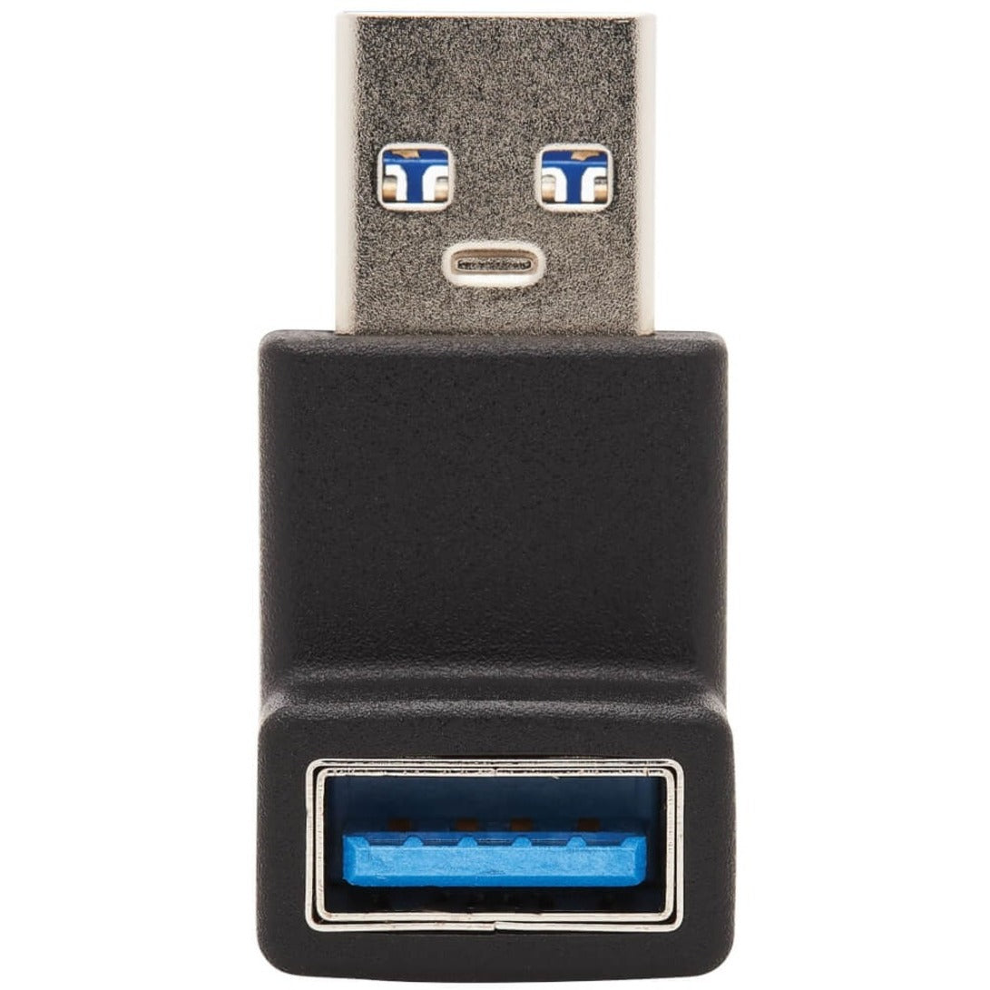 Tripp Lite U324-000-UP Adaptador de SuperVelocidad USB 3.0 - USB-A a USB-A M/H Ángulo Superior Negro. Marca: Tripp Lite.