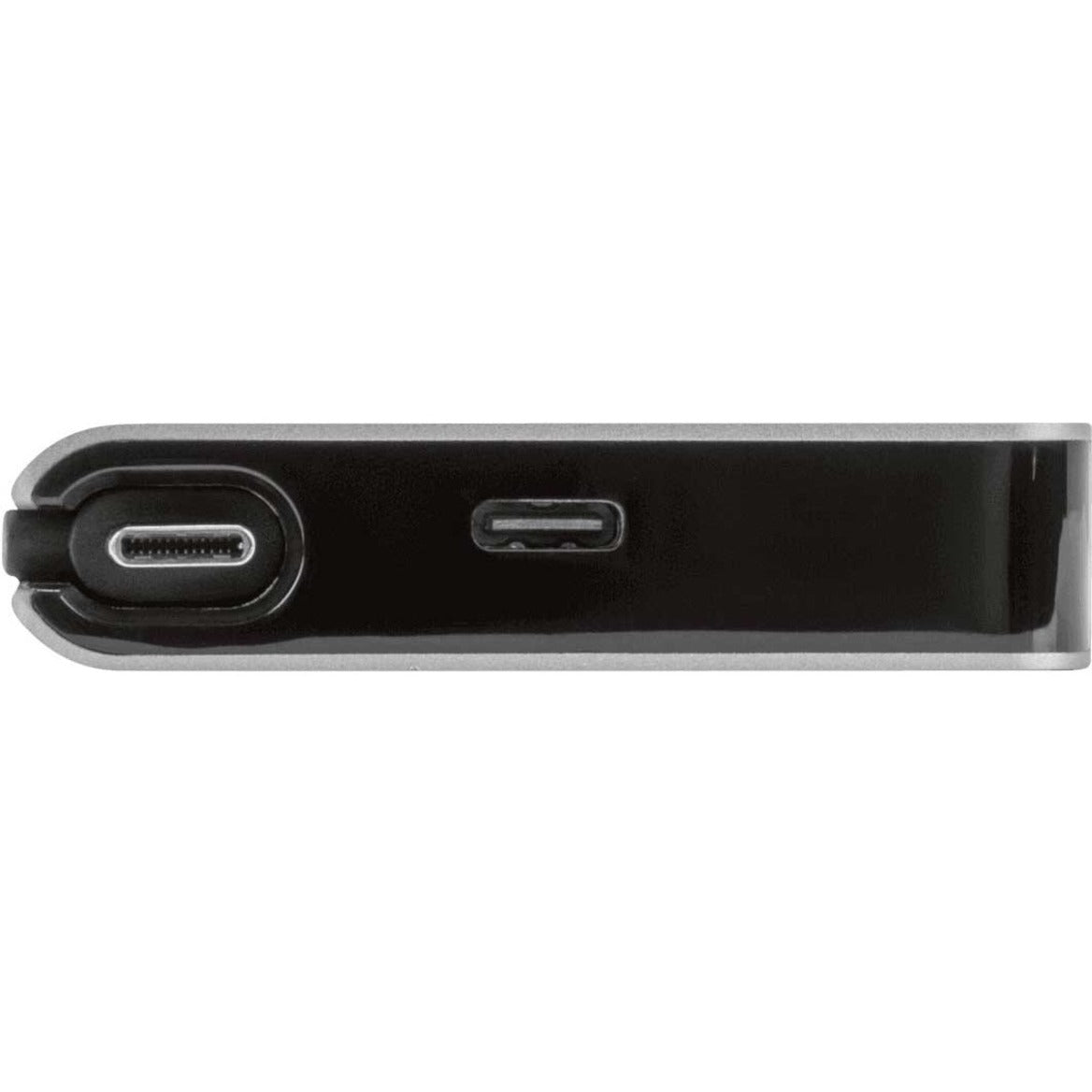 Adaptador Targus ACA951USZ USB-C Ethernet con 3 puertos USB-A y 1 puerto USB-C tarjeta Ethernet Gigabit plateado