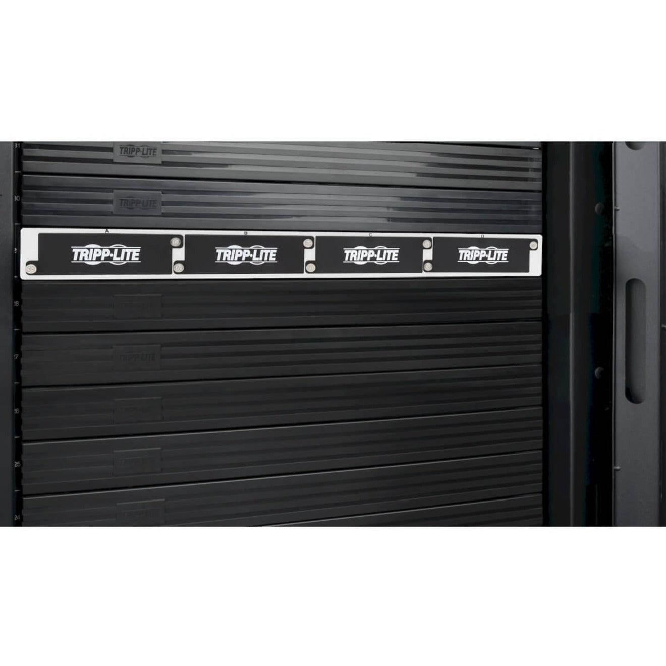 N484-01U-MINI installed in rack showing integration with existing infrastructure-alternate-image3