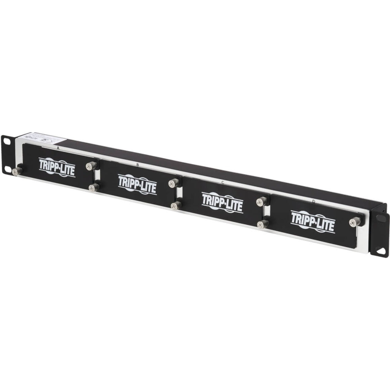 Tripp Lite N484-01U-MINI Alta Densidad Cobre/Fibra Enclosure Panel Mini 1U Capacidad para 4 Casetes Enclosure de Parche