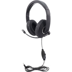 Hamilton Buhl STM2BK Casque Smart-Trek Mini Avec Contrôle du Volume En Ligne et Fiche TRRS 35mm Bandeau Réglable Isolation du Bruit