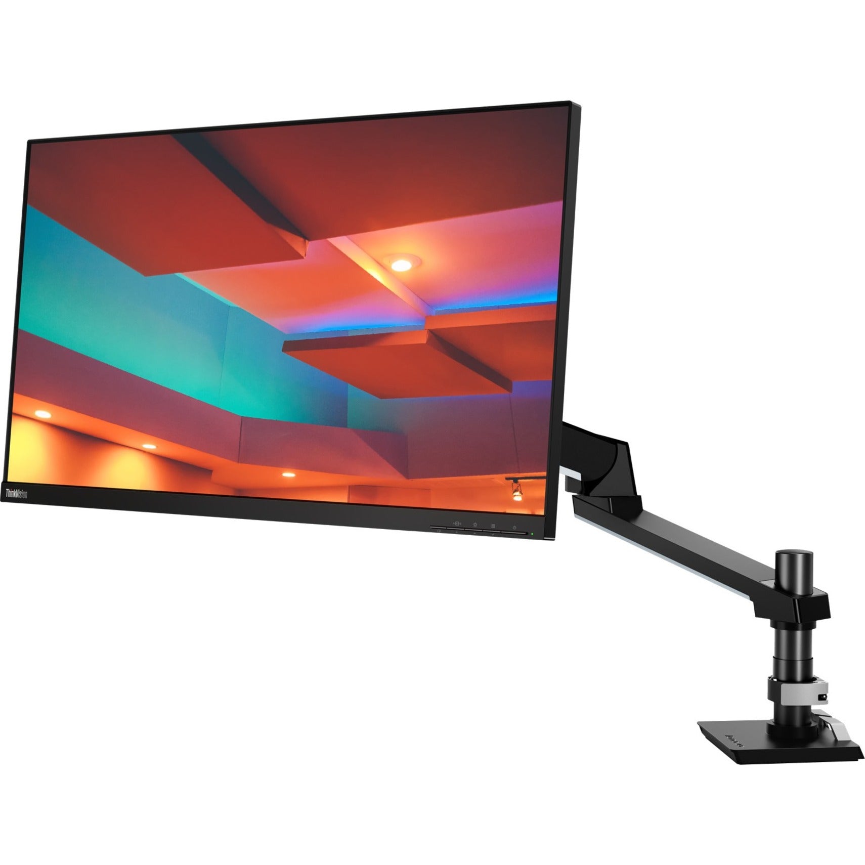 Lenovo 61E6GAR2US ThinkVision S28u-10 28-inch UHD LED Backlit LCD Monitor, 4K UHD, 99% sRGB, 90% DCI-P3, 3-Year Warranty