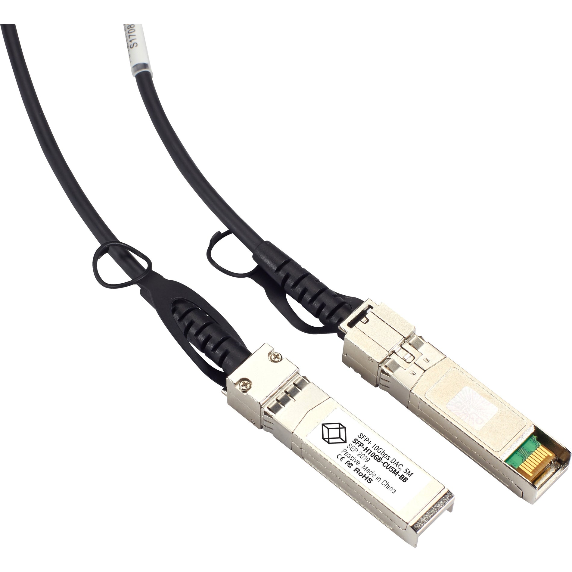 Black Box SFP-H10GB-CU2M-BB SFP+ nätverkskabel 10 Gbit/s 2 meter hot-swapbar