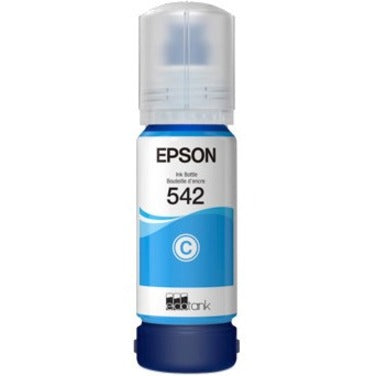 Epson T542220-S EcoTank T542 Nachfüllset Ultrahohe Ergiebigkeit Pigment Cyan