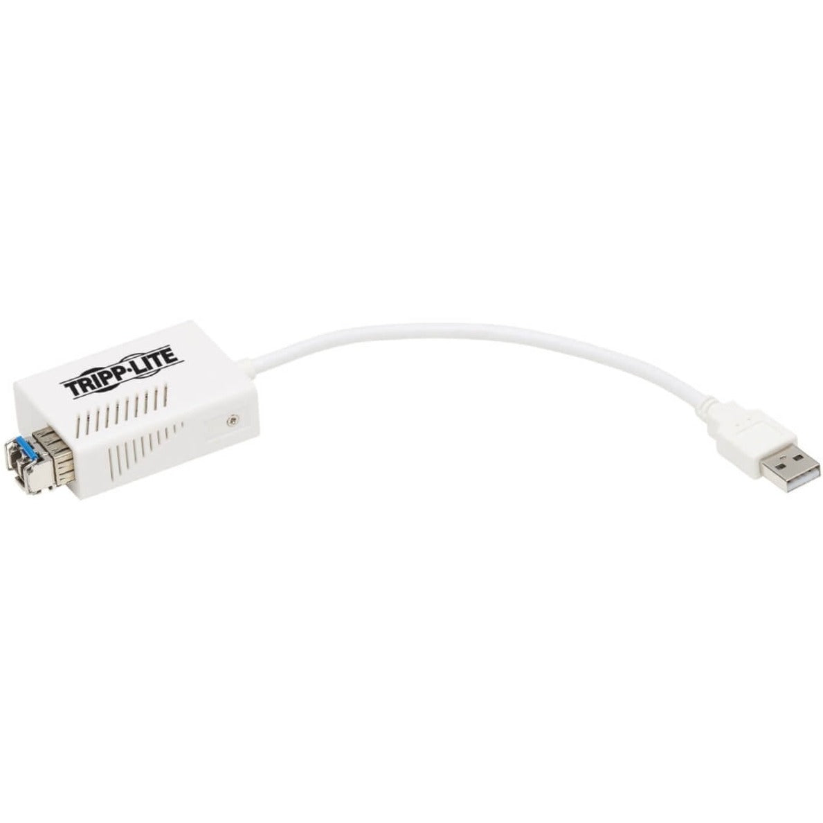 Tripp Lite - 特力普利 USB - 通用串行总线 2.0 - 2.0 ETHERNET - 以太网 NIC - 网卡 Adapter - 适配器 Fast - 快速 Card - 卡 LC - LC MMF - 多模光纤