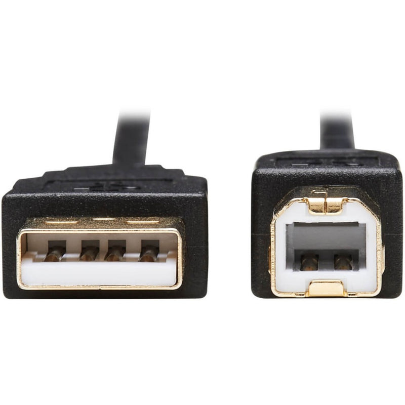 Detailed view of USB port construction and contacts