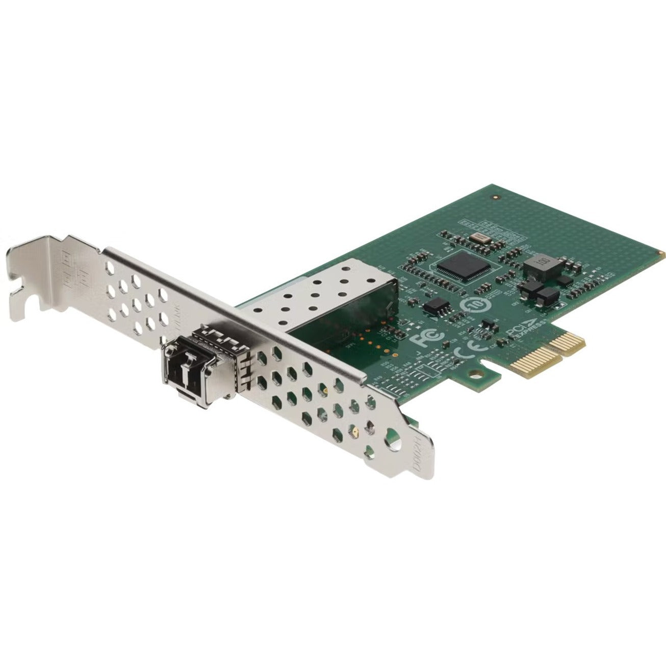 AddOn ADD-PCIE-LC-SX-X1 Gigabit Ethernet Card, 1Gbs Single Open SFP Port PCIe 2.0 x1 Network Interface Card w/1000Base-SX SFP Transceiver