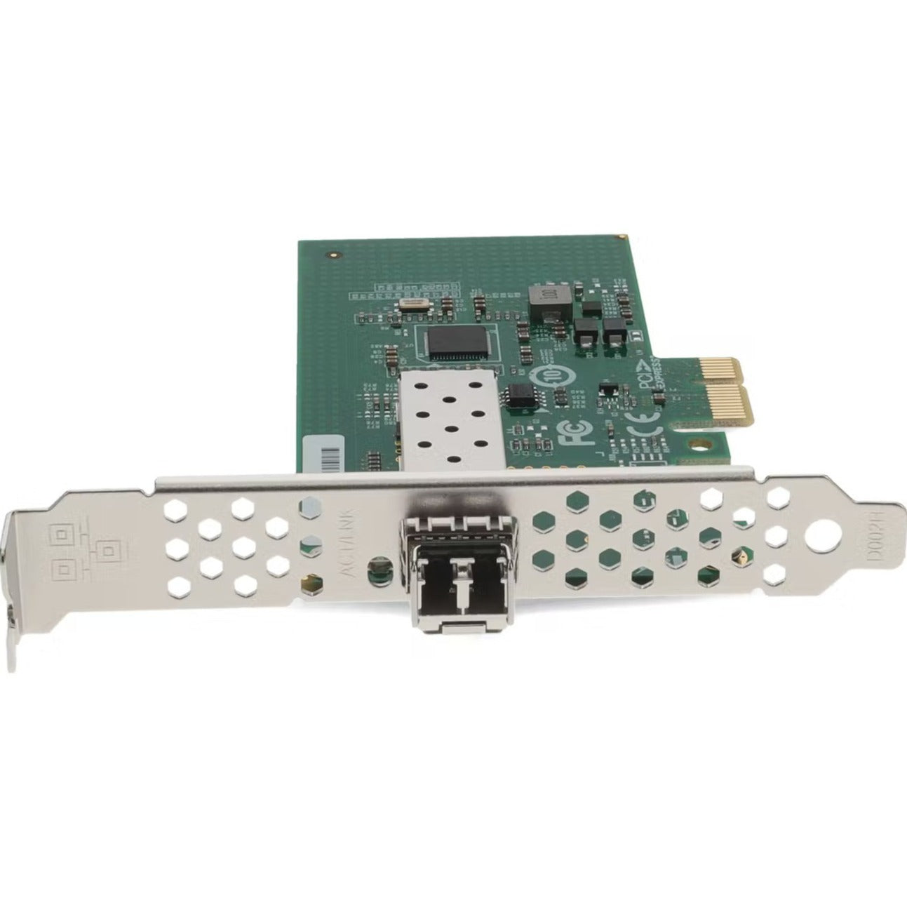 AddOn ADD-PCIE-LC-SX-X1 Gigabit Ethernet Card, 1Gbs Single Open SFP Port PCIe 2.0 x1 Network Interface Card w/1000Base-SX SFP Transceiver