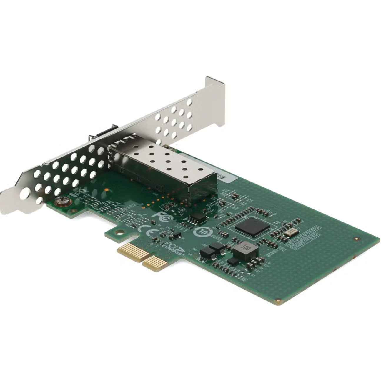 AddOn ADD-PCIE-LC-SX-X1 Gigabit Ethernet Card, 1Gbs Single Open SFP Port PCIe 2.0 x1 Network Interface Card w/1000Base-SX SFP Transceiver