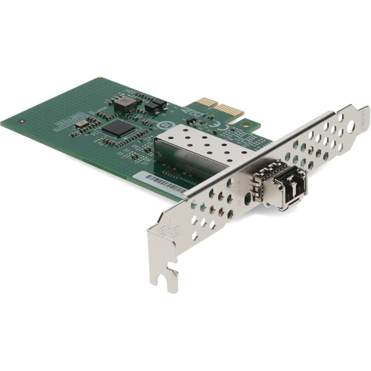 AddOn ADD-PCIE-LC-SX-X1 Gigabit Ethernet Card, 1Gbs Single Open SFP Port PCIe 2.0 x1 Network Interface Card w/1000Base-SX SFP Transceiver