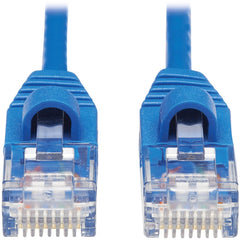 Tripp Lite N261-S25-BL Cat6a 10G Snagless Molded Slim UTP Network Patch Cable (M/M) Blue 25 ft.  トリップライト N261-S25-BL Cat6a 10G スナッグレス成型 スリム UTP ネットワークパッチケーブル (M/M) 青 25 ft.