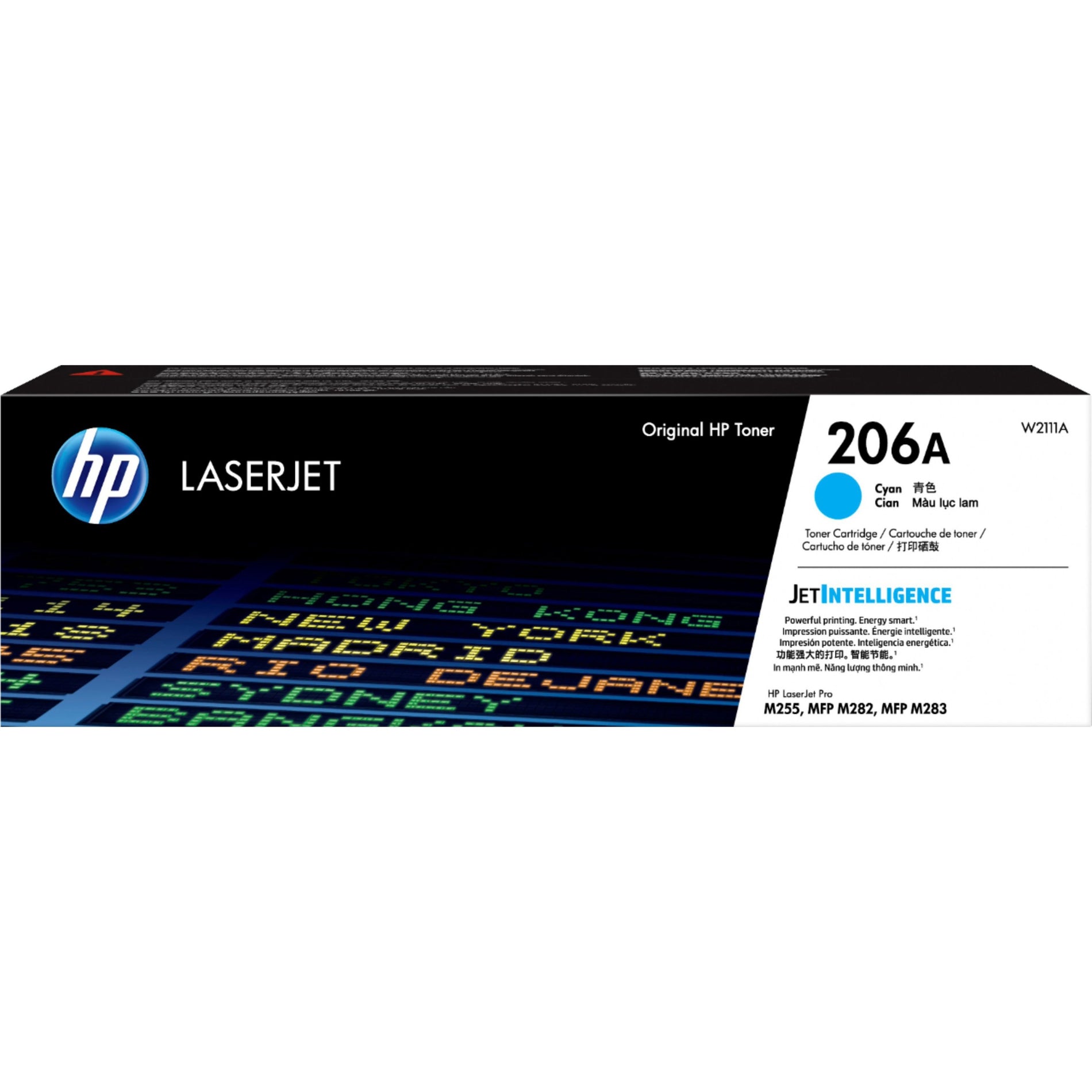 HP W2111A 206A Cyan Original LaserJet Toner Cartridge Hochwertiger Druck für bunte Dokumente