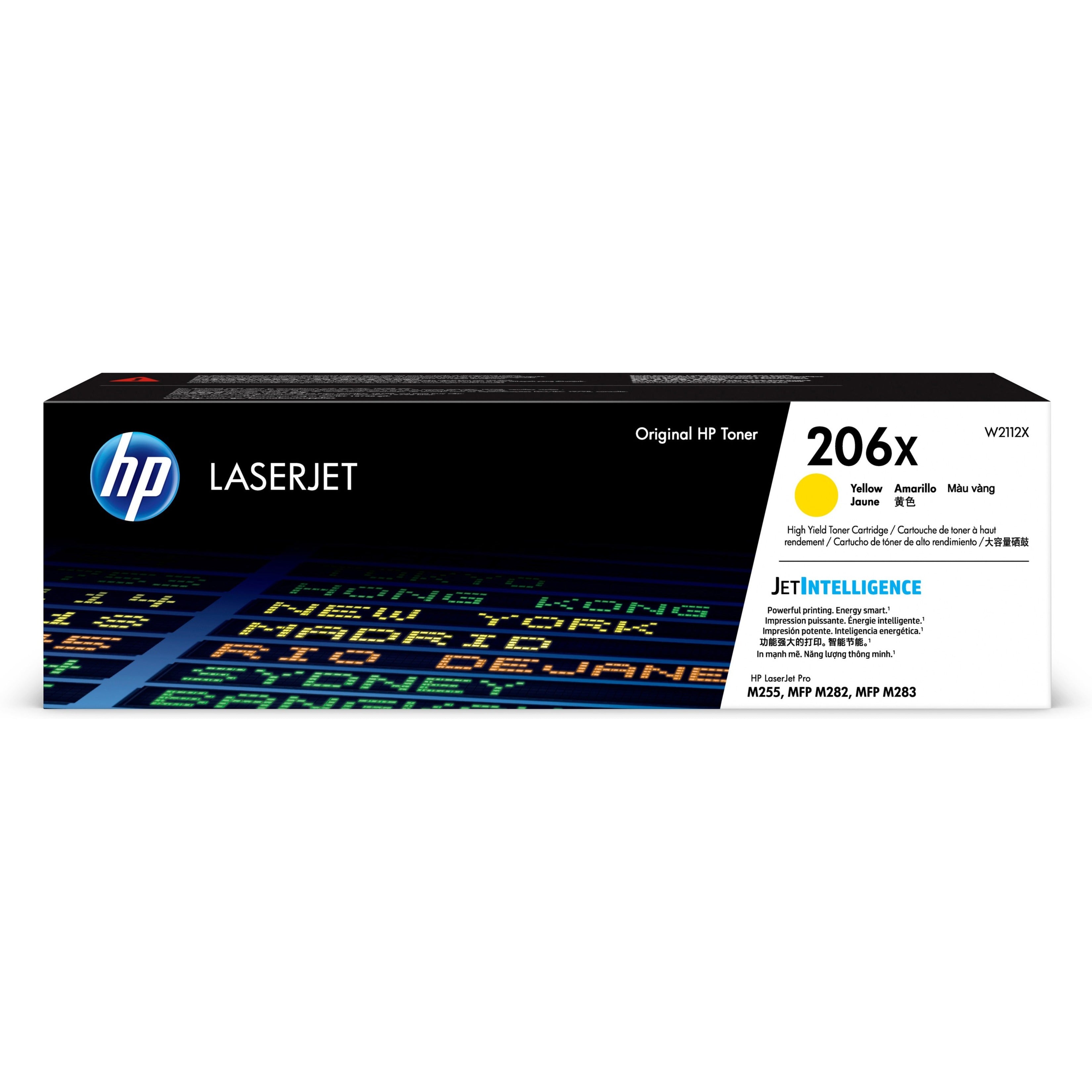 HP W2112X 206X ハイイールド イエロー オリジナル LaserJet トナーカートリッジ - 最大 2450 ページ印刷 HPブランド - エイチピー