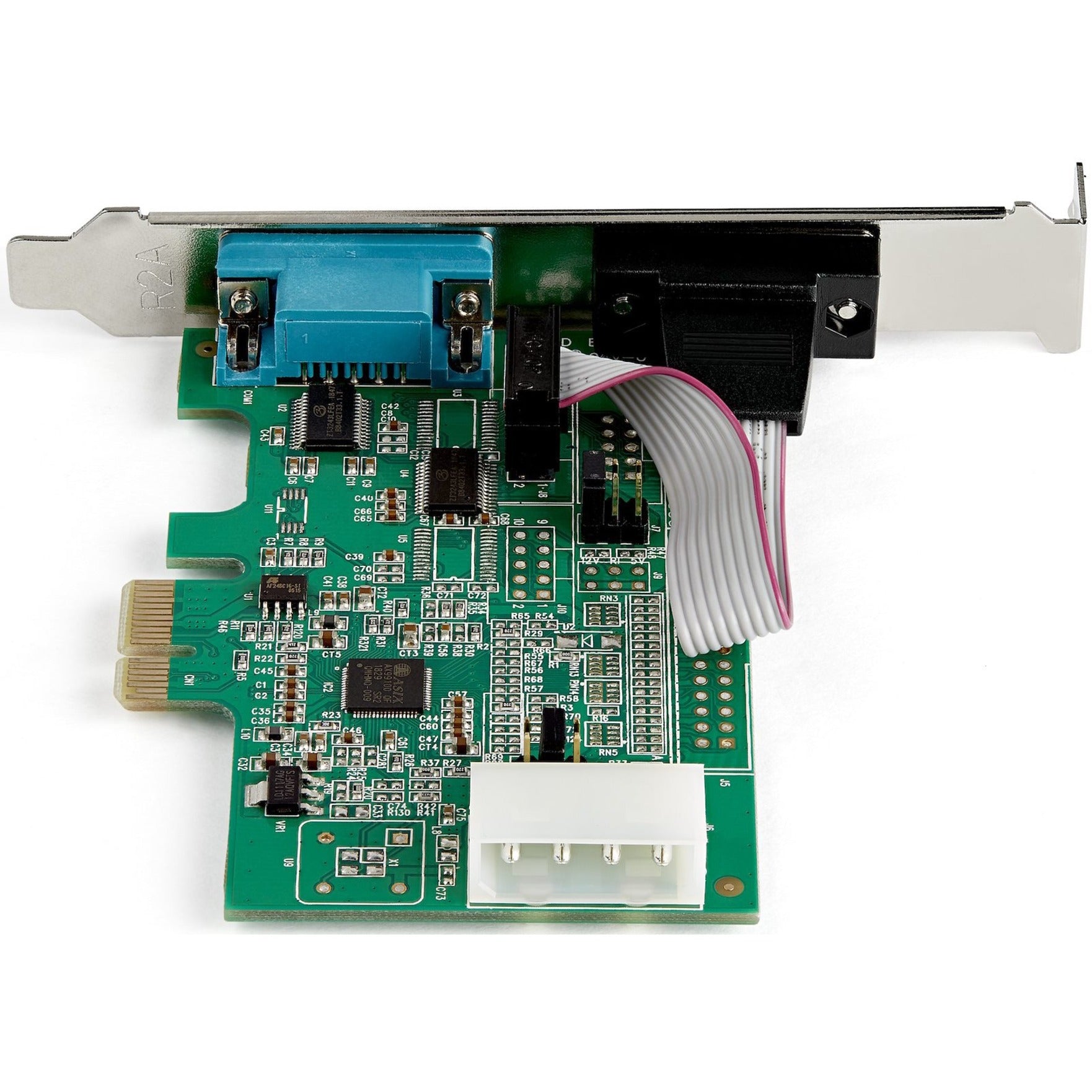 StarTech.com PEX2S953 2-Port PCI Express RS232 Serial Adapter Card - High-Speed Data Transfer, Easy Installation