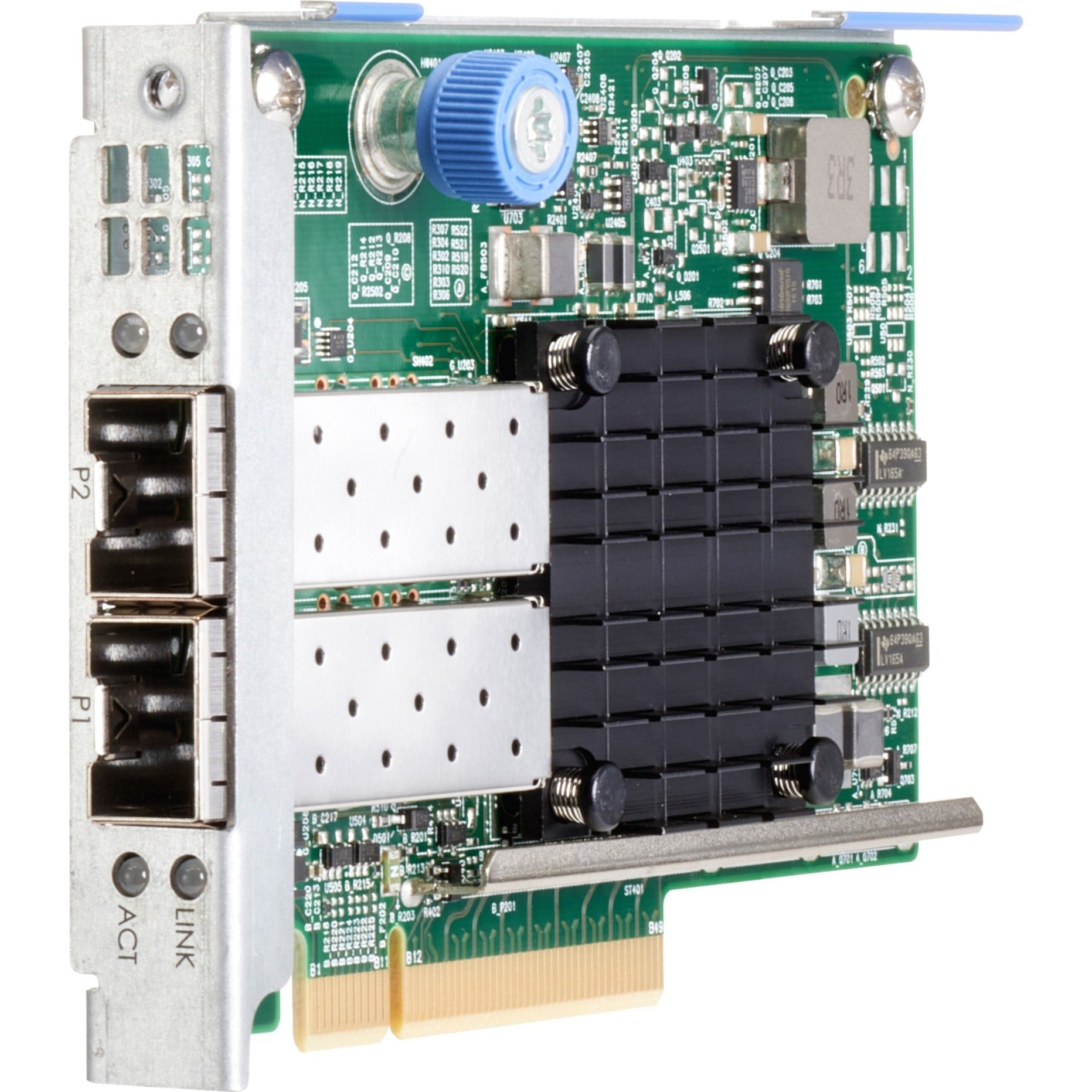 HPE P08440-B21 이더넷 10Gb 2포트 537SFP+ OCP3 어댑터 PCI 익스프레스 3.0 x8 광섬유