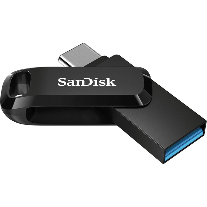 SanDisk Ultra Dual Drive Go with both connectors visible