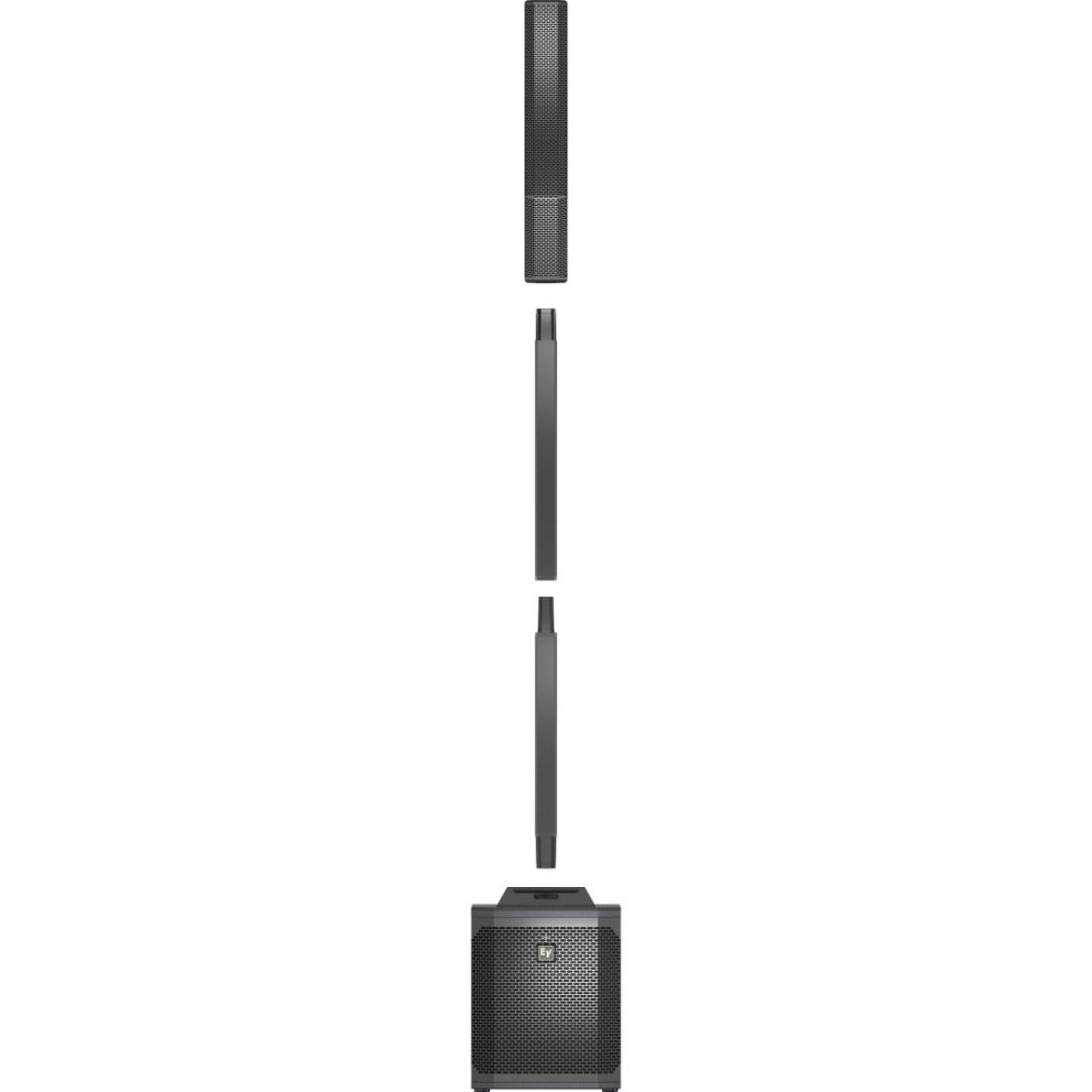 Electro-Voice EVOLVE30M-US EVOLVE-30M Portable Powered Column System, Bluetooth Audio Mixer, 1000W Amplifier