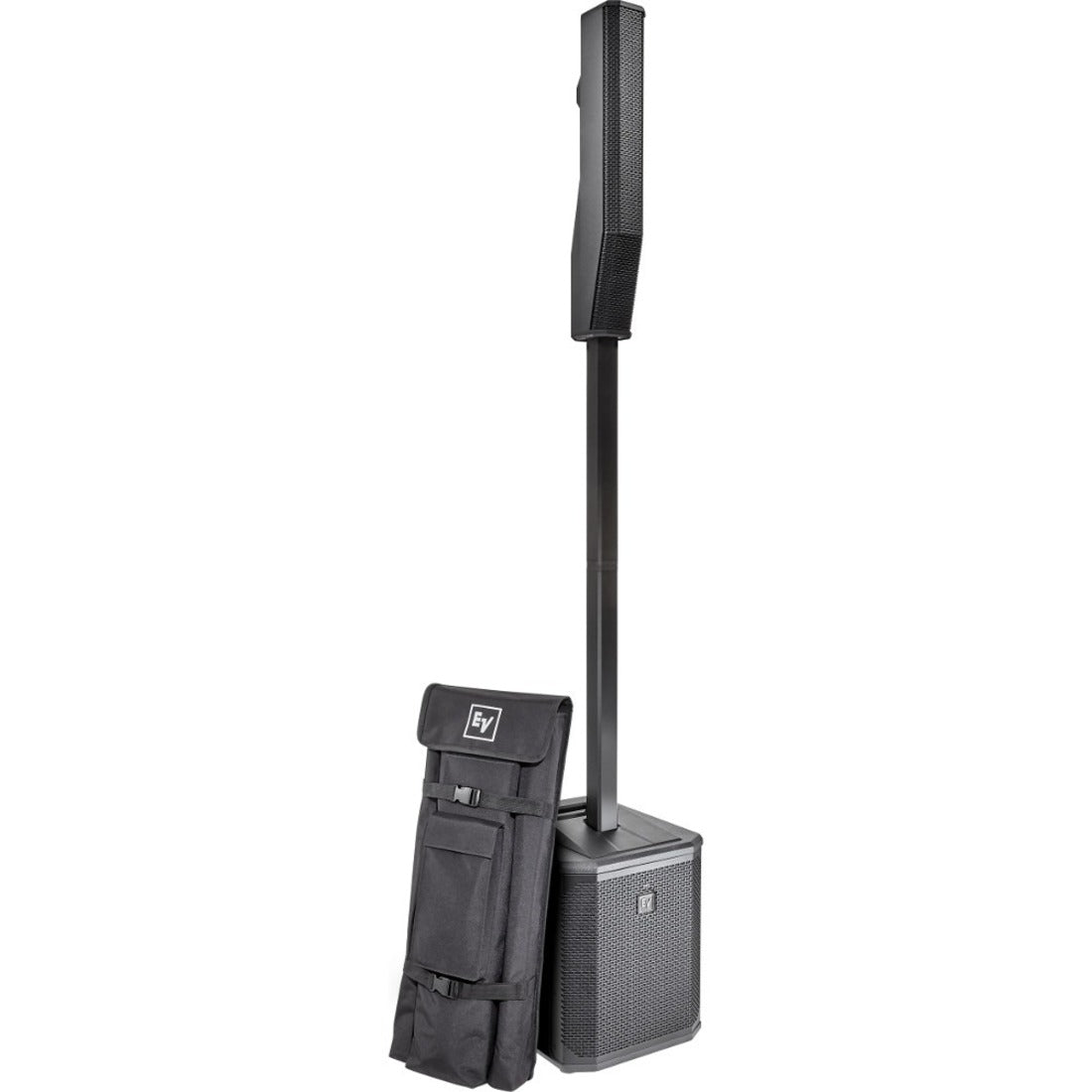 Electro-Voice EVOLVE30M-US EVOLVE-30M Portable Powered Column System, Bluetooth Audio Mixer, 1000W Amplifier