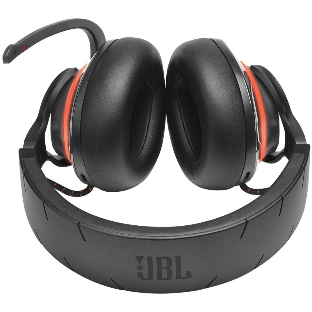 JBL JBLQUANTUM800BLKAM Quantum 800 Gaming Headset, Wireless Bluetooth, Noise Canceling, Adjustable Microphone