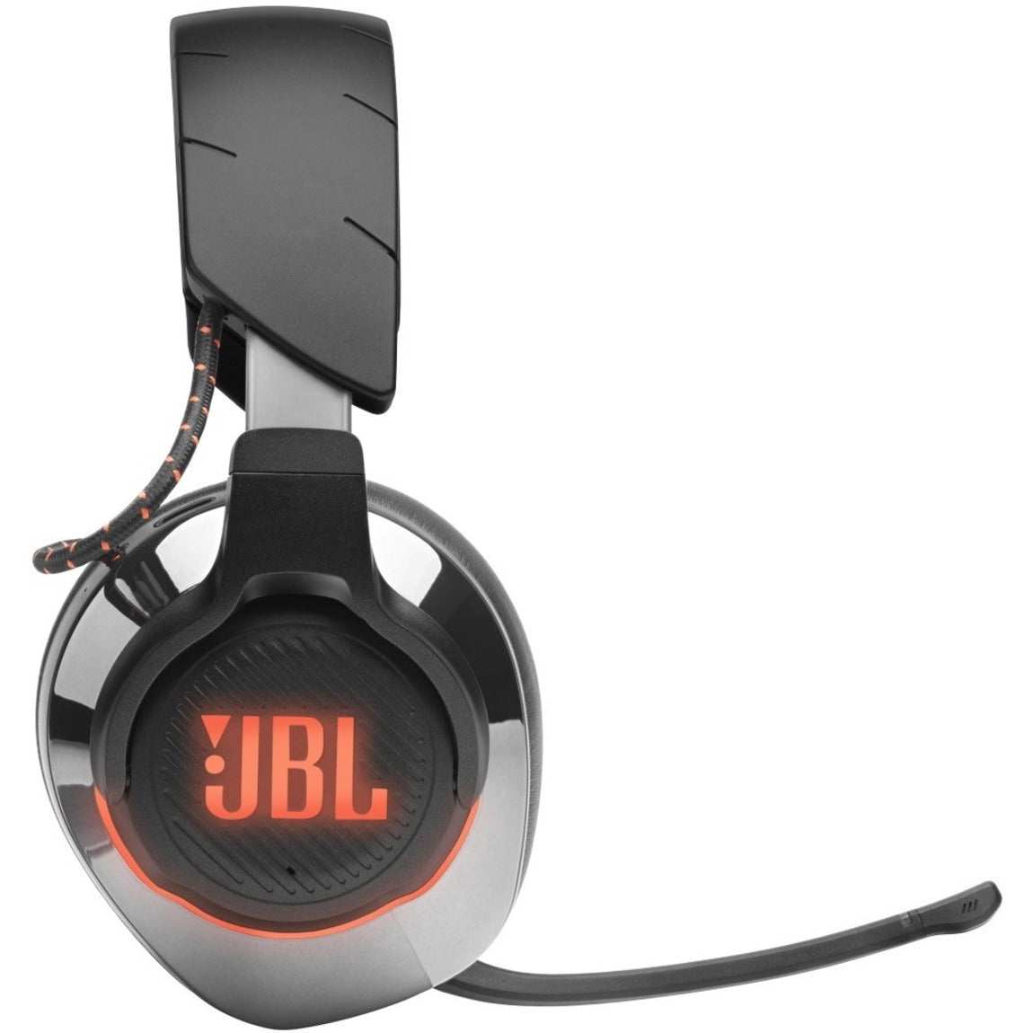 JBL JBLQUANTUM800BLKAM Quantum 800 Gaming Headset, Wireless Bluetooth, Noise Canceling, Adjustable Microphone