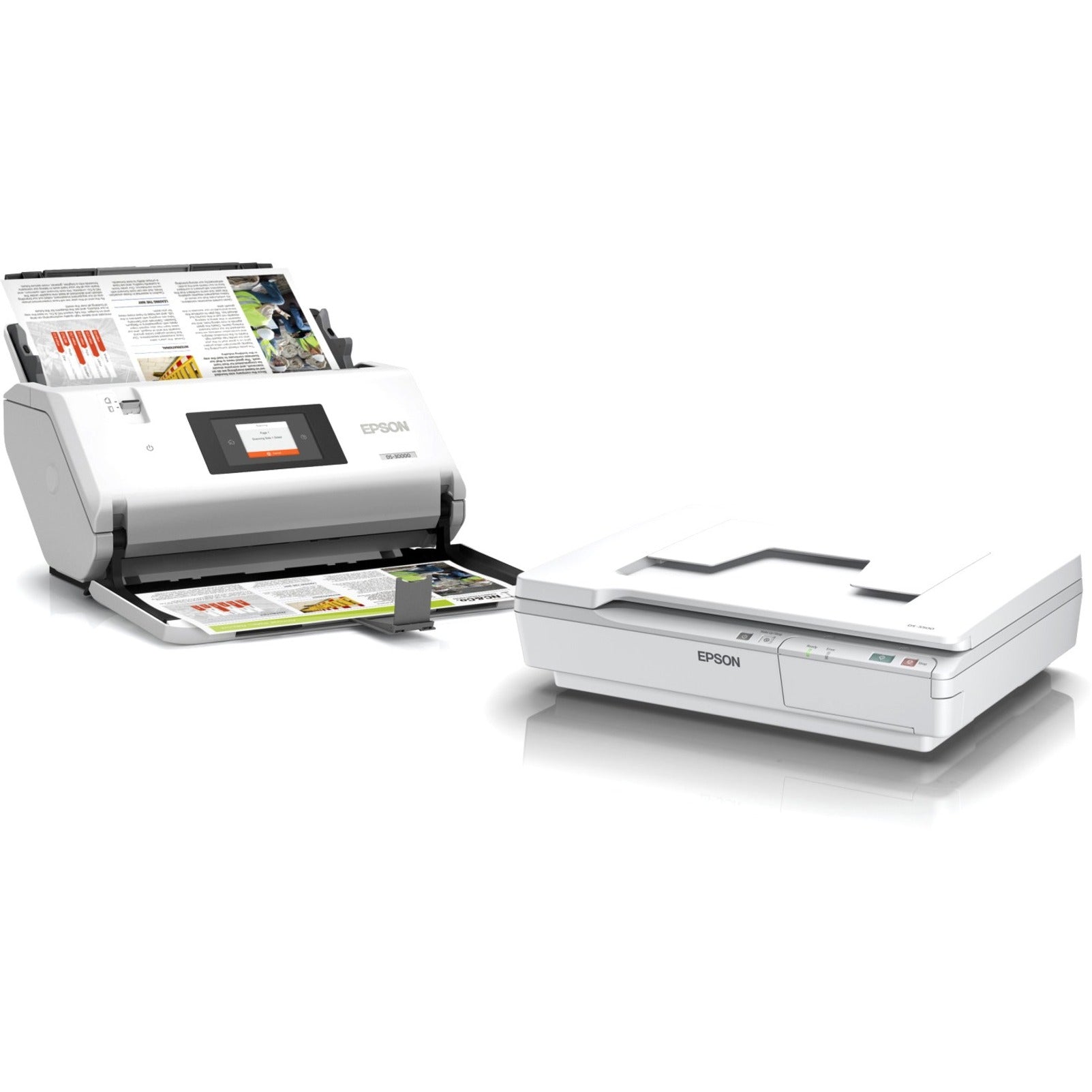 Epson B11B256201 WorkForce DS-30000 Grand Format Chargeur de feuilles 600 ppp Optique Taille des supports A3/A4 Numérisation en niveaux de gris/couleur/monochrome.