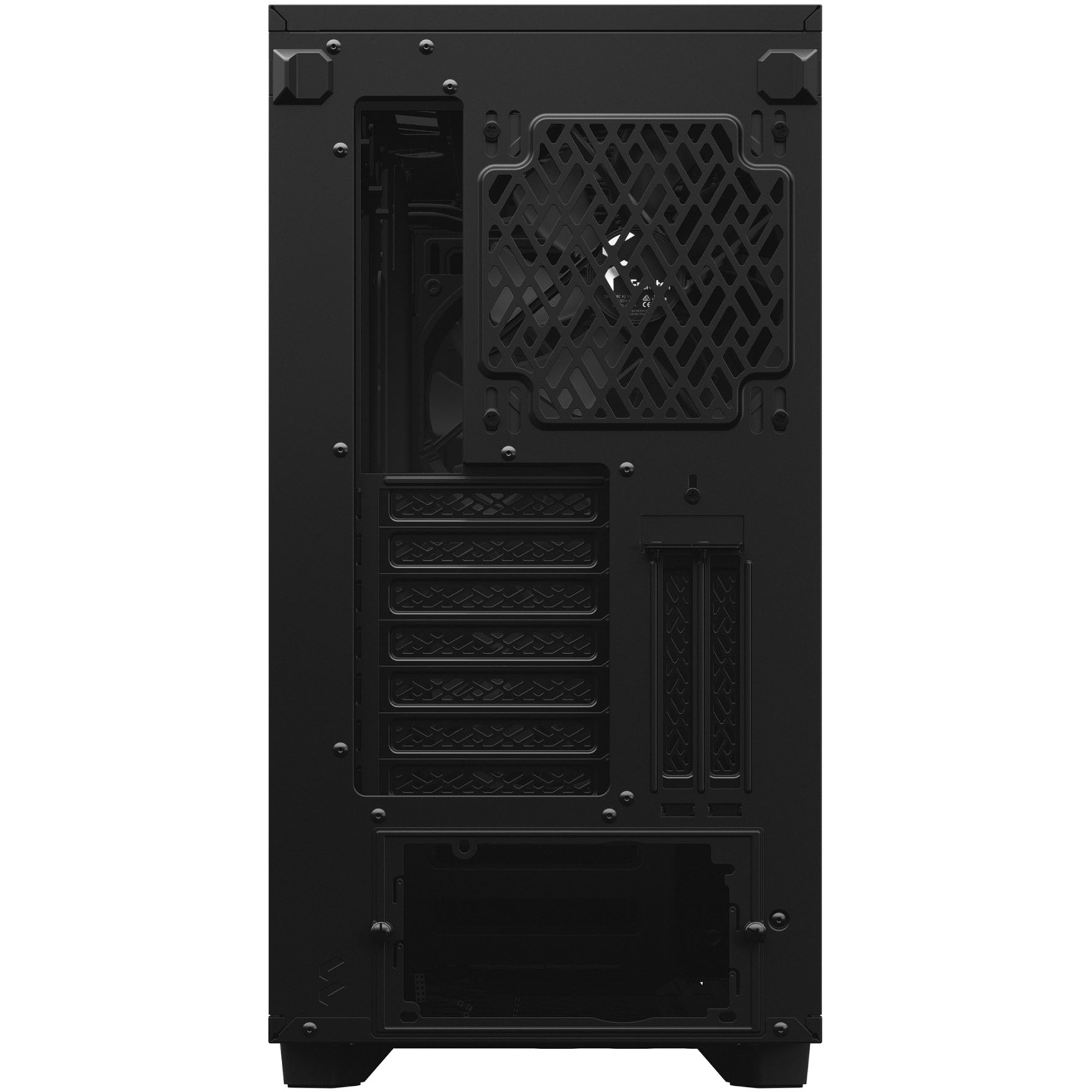 Fractal Design FD-C-DEF7A-03 Define 7 Black TG Dark Tint Computer Case, Mid-tower, Tempered Glass, Steel, Anodized Aluminum, 9 Expansion Slots