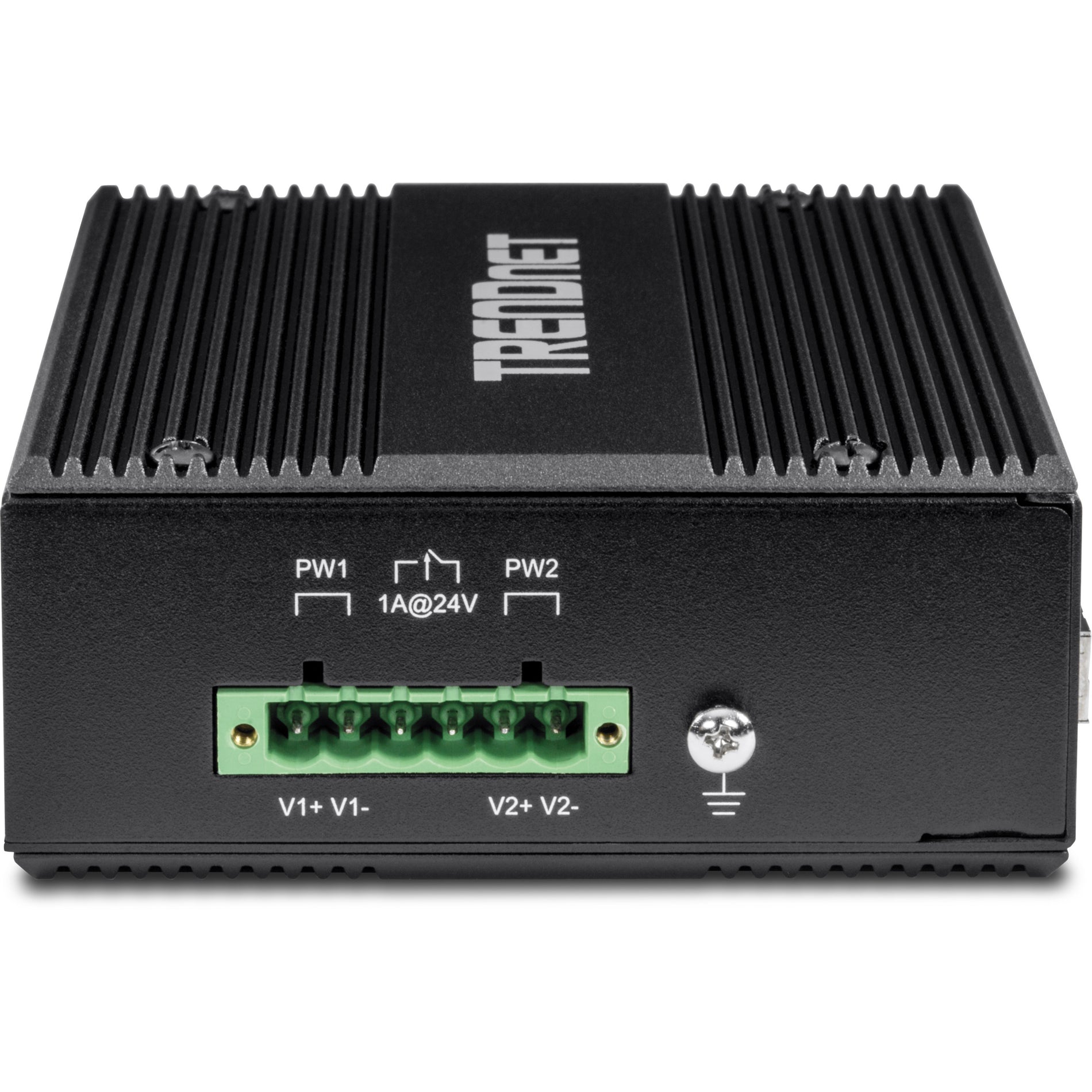 TRENDnet TI-PG80B 8-Port Industrial Gigabit PoE+ DIN-Rail Switch, Reliable Network Connectivity