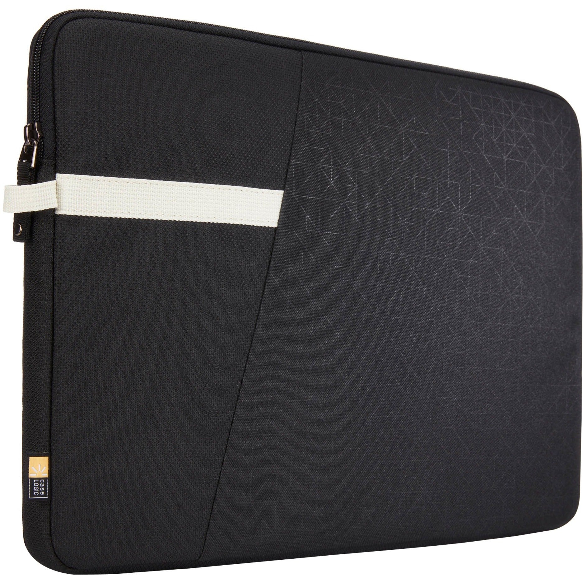 Case Logic 3204396 Ibira 16" Laptop Sleeve, Black, Zipper Closure, Lightweight and Protective