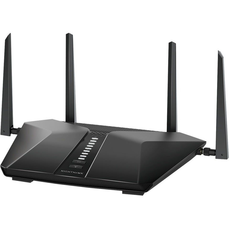 Netgear RAX50-100NAS Nighthawk AX6 6-Stream AX5400 WiFi Router, Wi-Fi 6, 5 Gigabit Ethernet, Alexa Supported