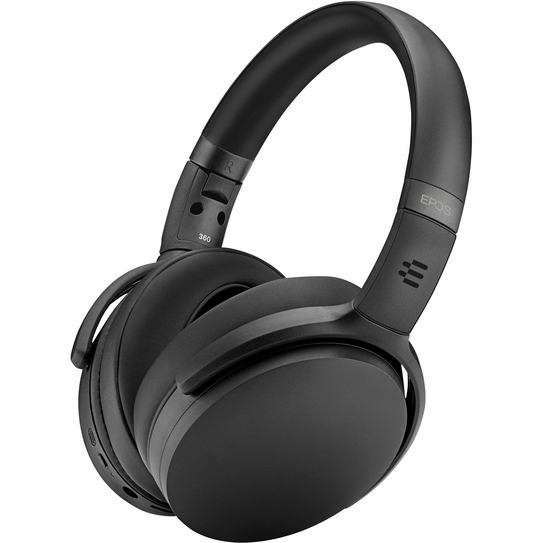 EPOS | SENNHEISER 1000209 ADAPT 360 Schwarz kabelloses Bluetooth-Headset mit Geräuschunterdrückung