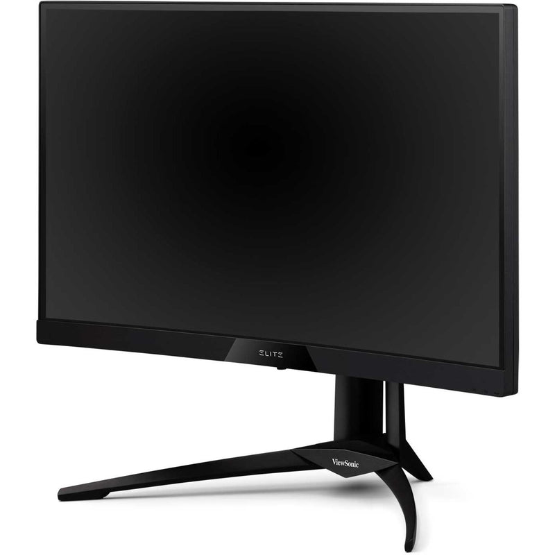 Side view showing monitor build quality