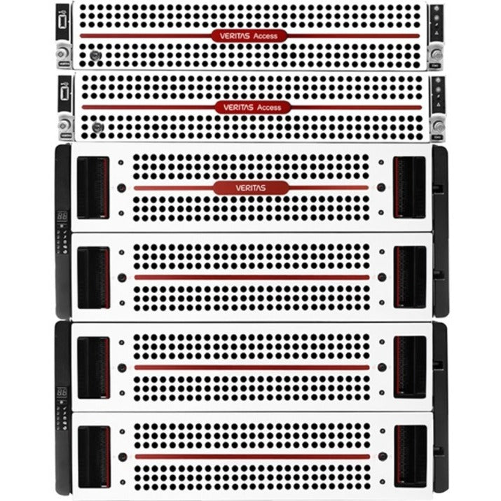 Veritas 26107-M0033 Access 3340 NAS/DAS Storage System, 82 Hard Drives, 255 TB Capacity, 1 Year Warranty, RAID 6, 12Gb/s SAS