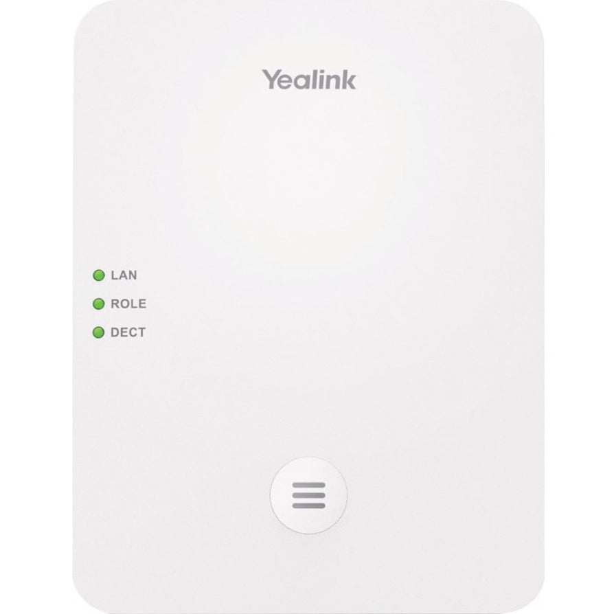 Yealink W80DM Cordless DECT IP Multi-Cell System, Expandable up to 100 Handsets, 984.25 ft Wireless Range