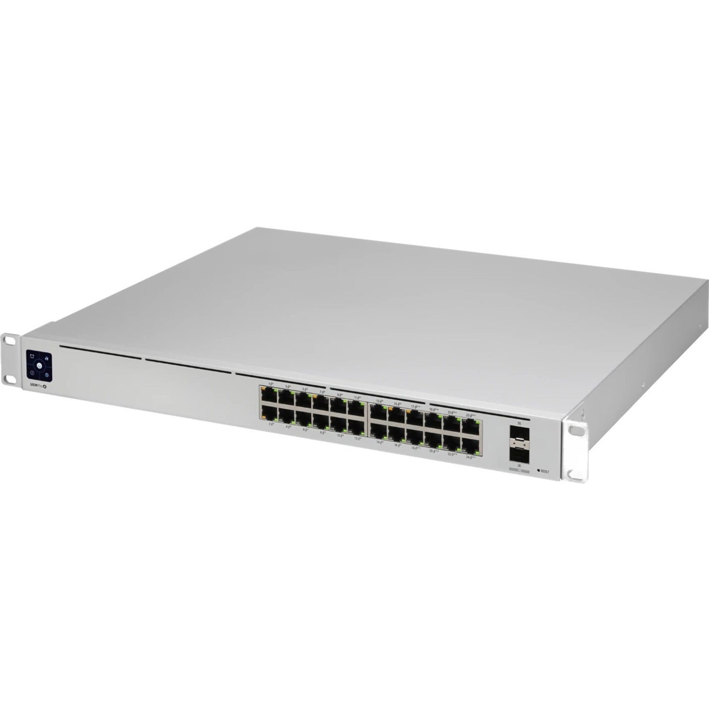 Ubiquiti USW-Pro-24 Ethernet Switch, 24-Port Gigabit Network, 2x 10 Gigabit Ethernet Uplink, Rack-mountable