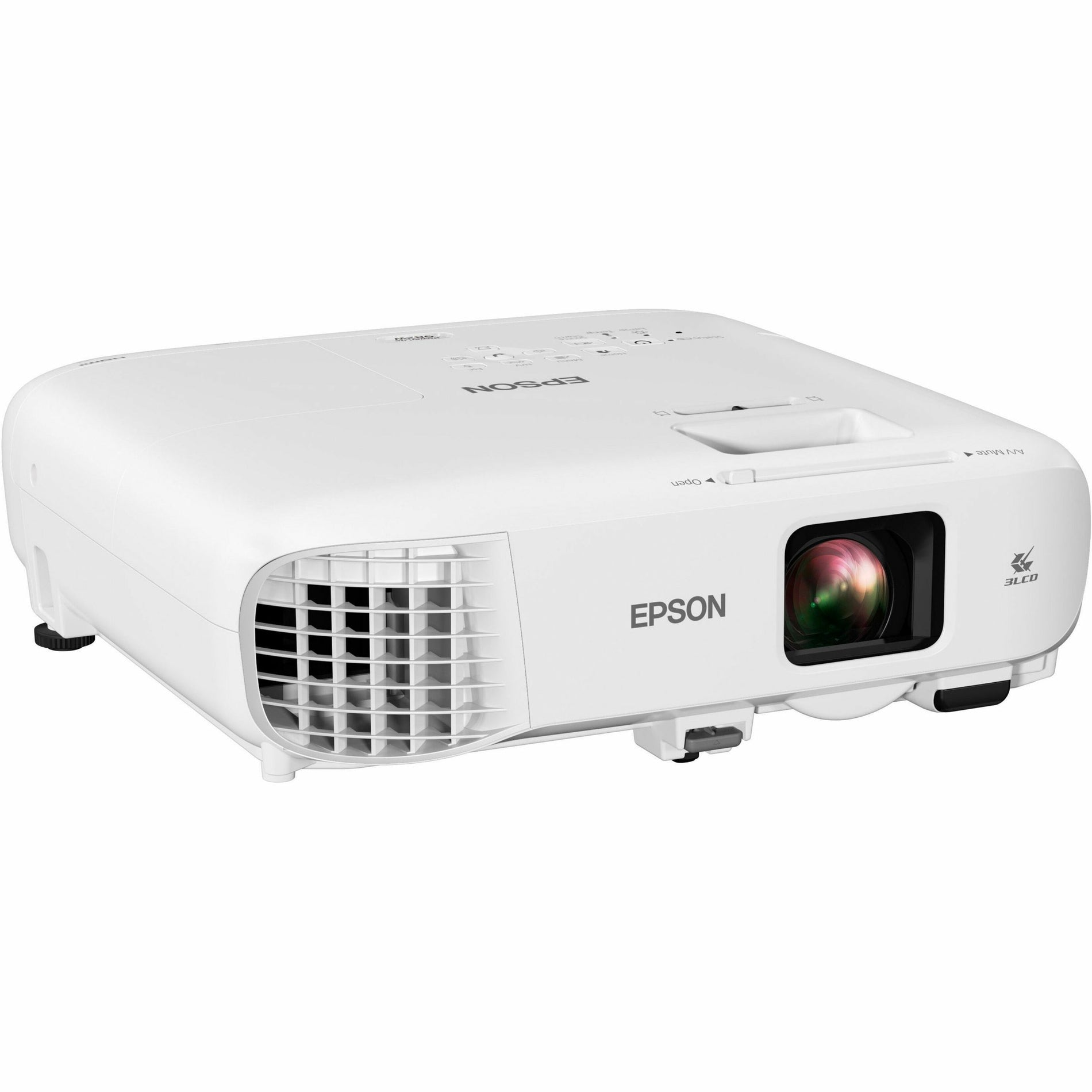 Epson V11H987020 PowerLite 982W 3LCD WXGA Classroom Projector with Dual HDMI, 4200 lm, 16:10