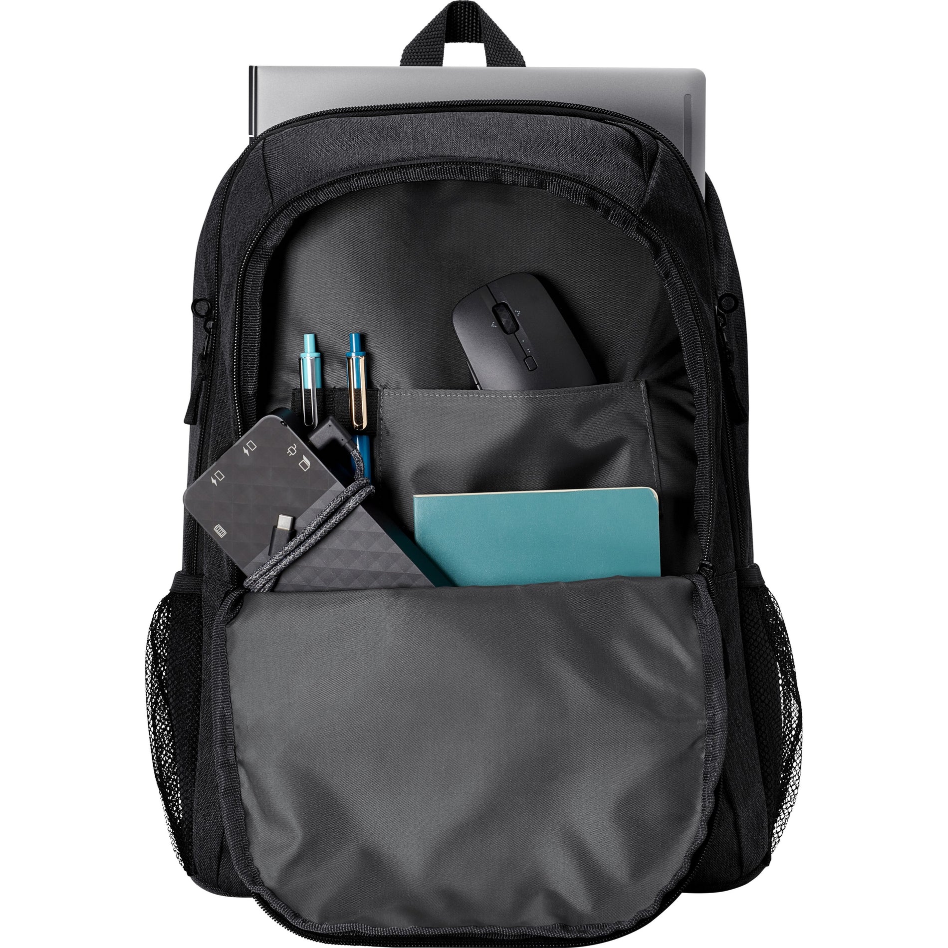 HP 1X644AA Prelude Pro Notebook Case Black - TAA Compliant Water Resistant Lightweight Backpack  HP 1X644AA 프렐류드 프로 노트북 케이스 블랙 - TAA 준수 방수 가벼운 백팩