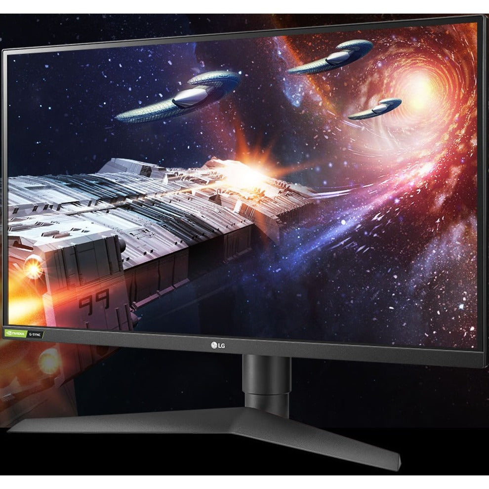 LG 27GN750-B.AUS UltraGear 27" Gaming LCD Monitor, FHD IPS 1ms 240Hz, HDR 10, G-SYNC Compatible with Radeon FreeSync, sRGB 99%