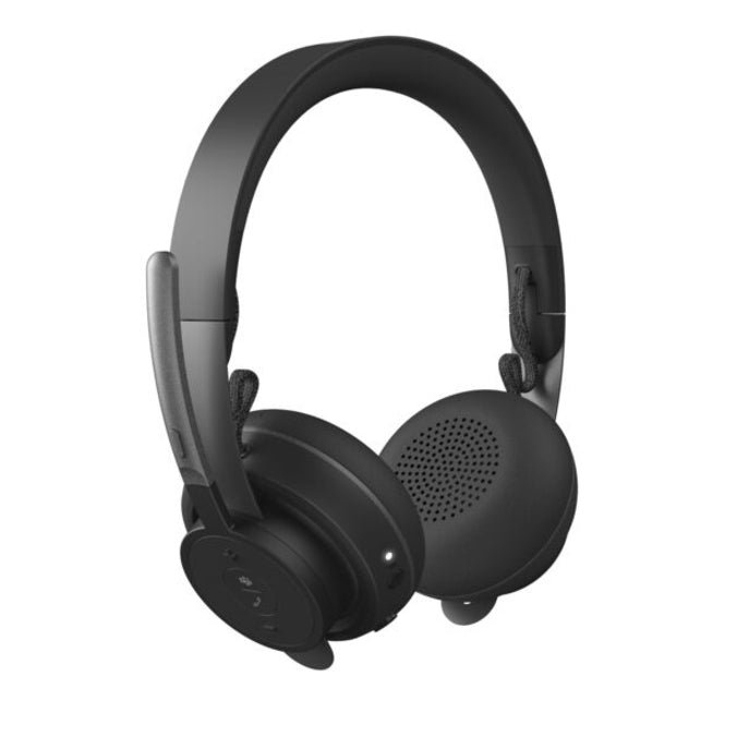 Logitech 981-000853 Zone Wireless Headset, Binaural Over-the-head Bluetooth Headset with 2 Year Warranty