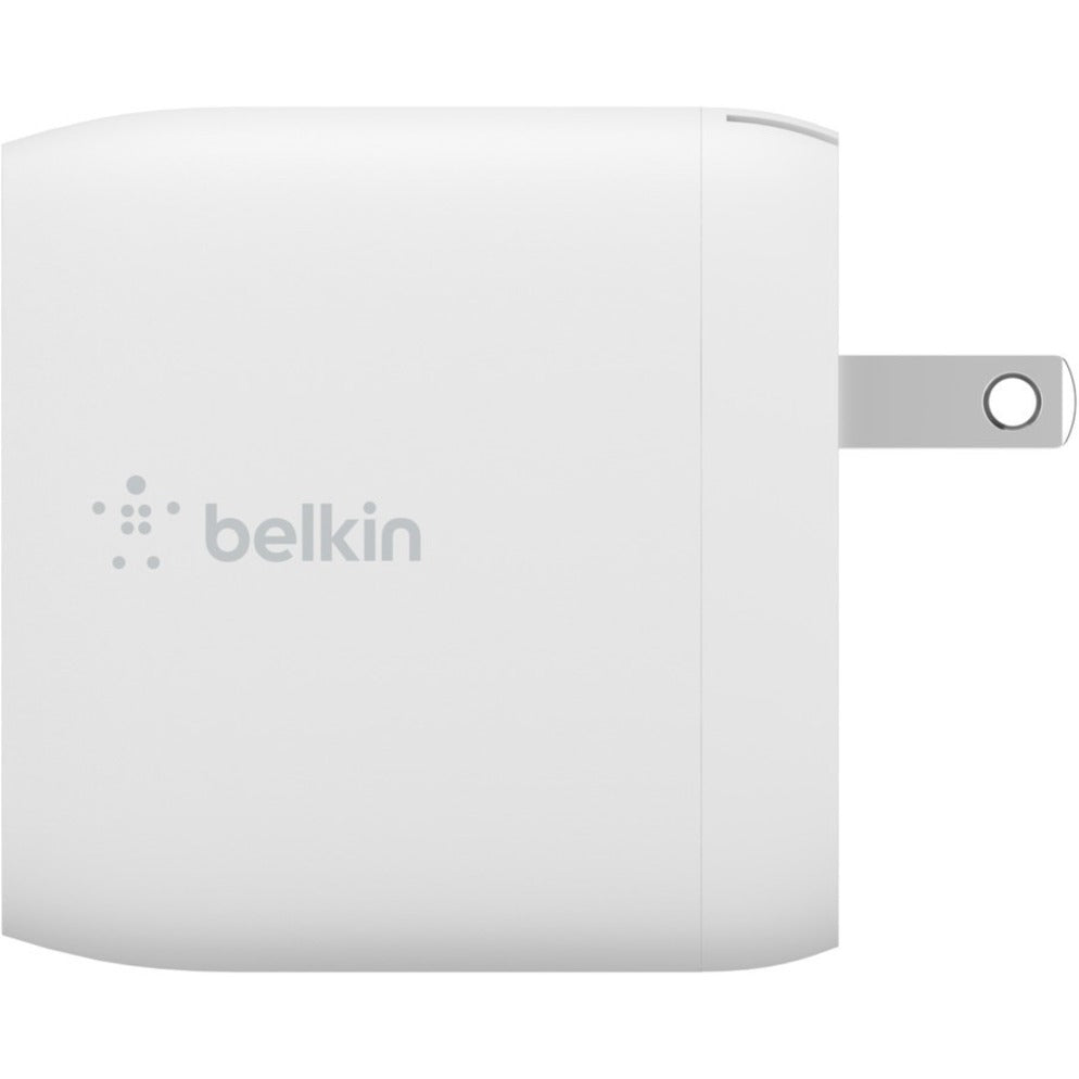 Belkin WCD001DQ1MWH BOOST&uarr;CHARGE AC Adapter Dual USB-A Wall Charger 24W with Lightning to USB-A Cable  Belkin WCD001DQ1MWH BOOST&uarr;CHARGE AC-adapter Dubbele USB-A Muur Oplader 24W met Lightning naar USB-A Kabel