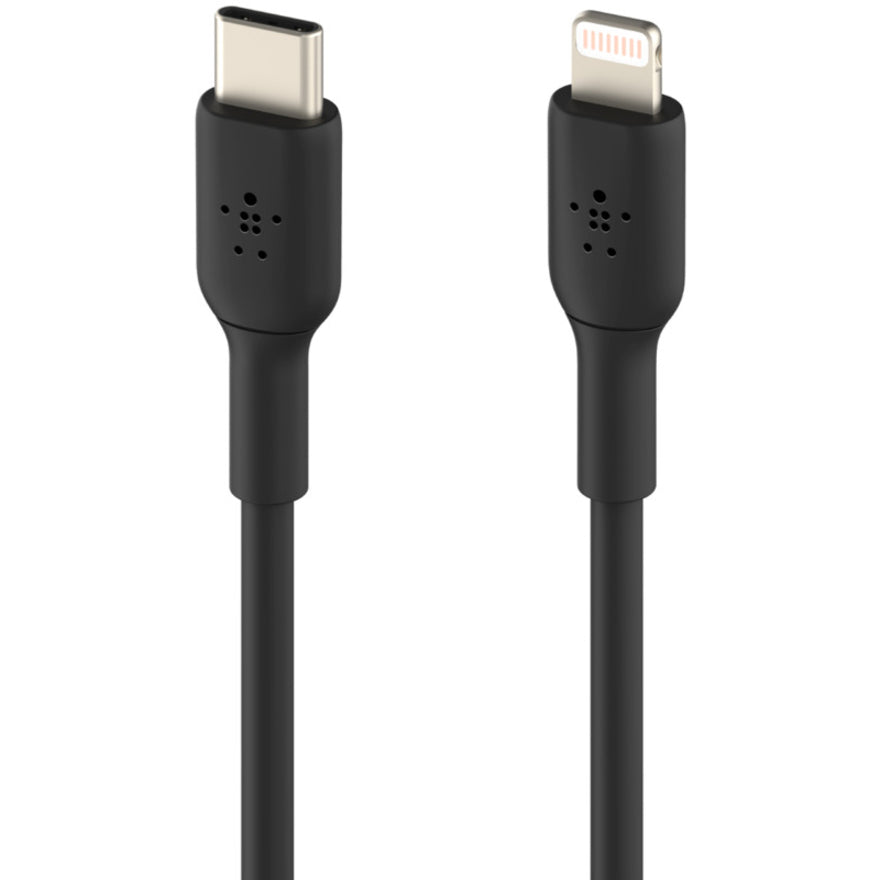 Belkin CAA003BT1MBK BOOST&uarr;CHARGE Lightning/USB-C Datenübertragungskabel 328 ft Schwarz