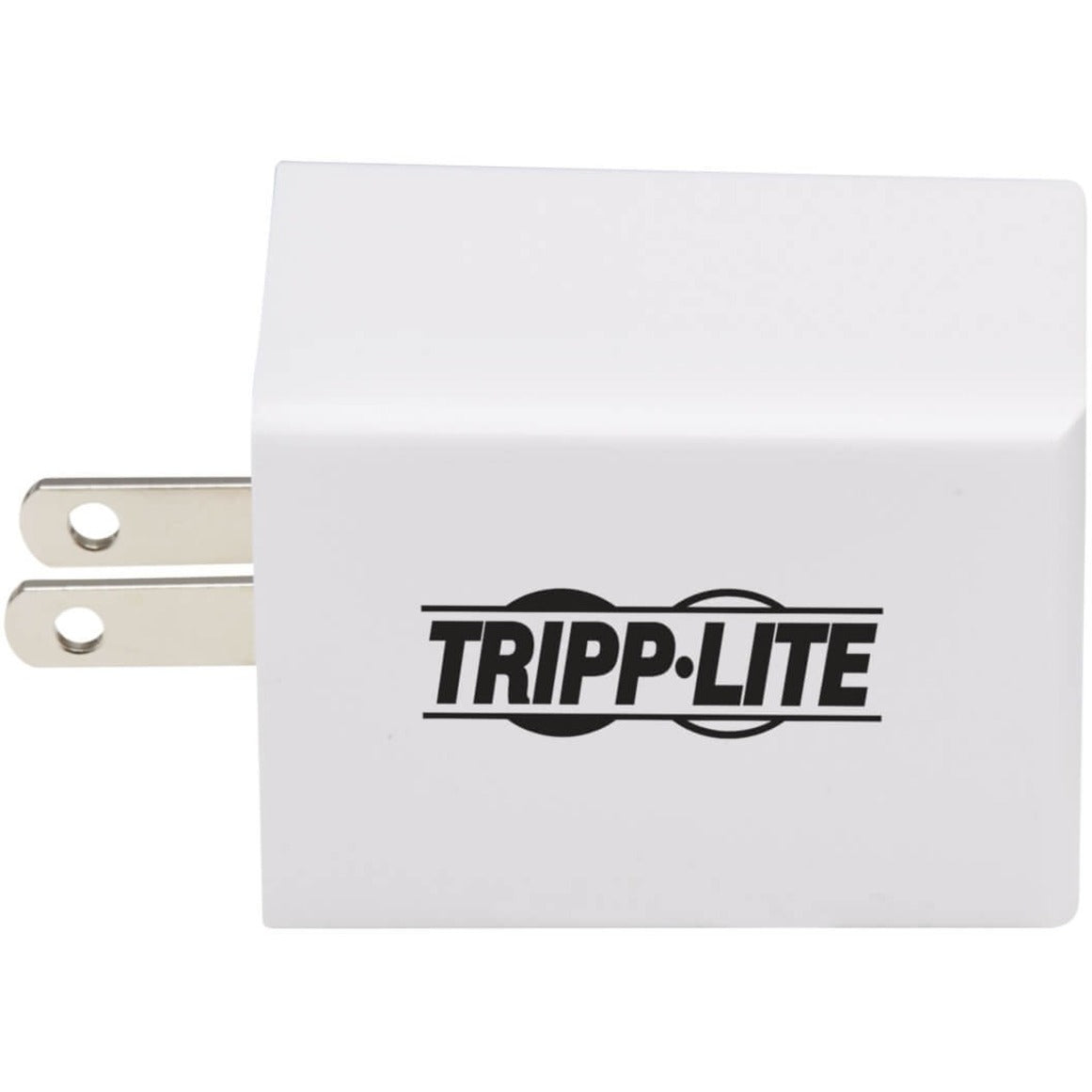 Side view of Tripp Lite charger showing folding plug mechanism-alternate-image2