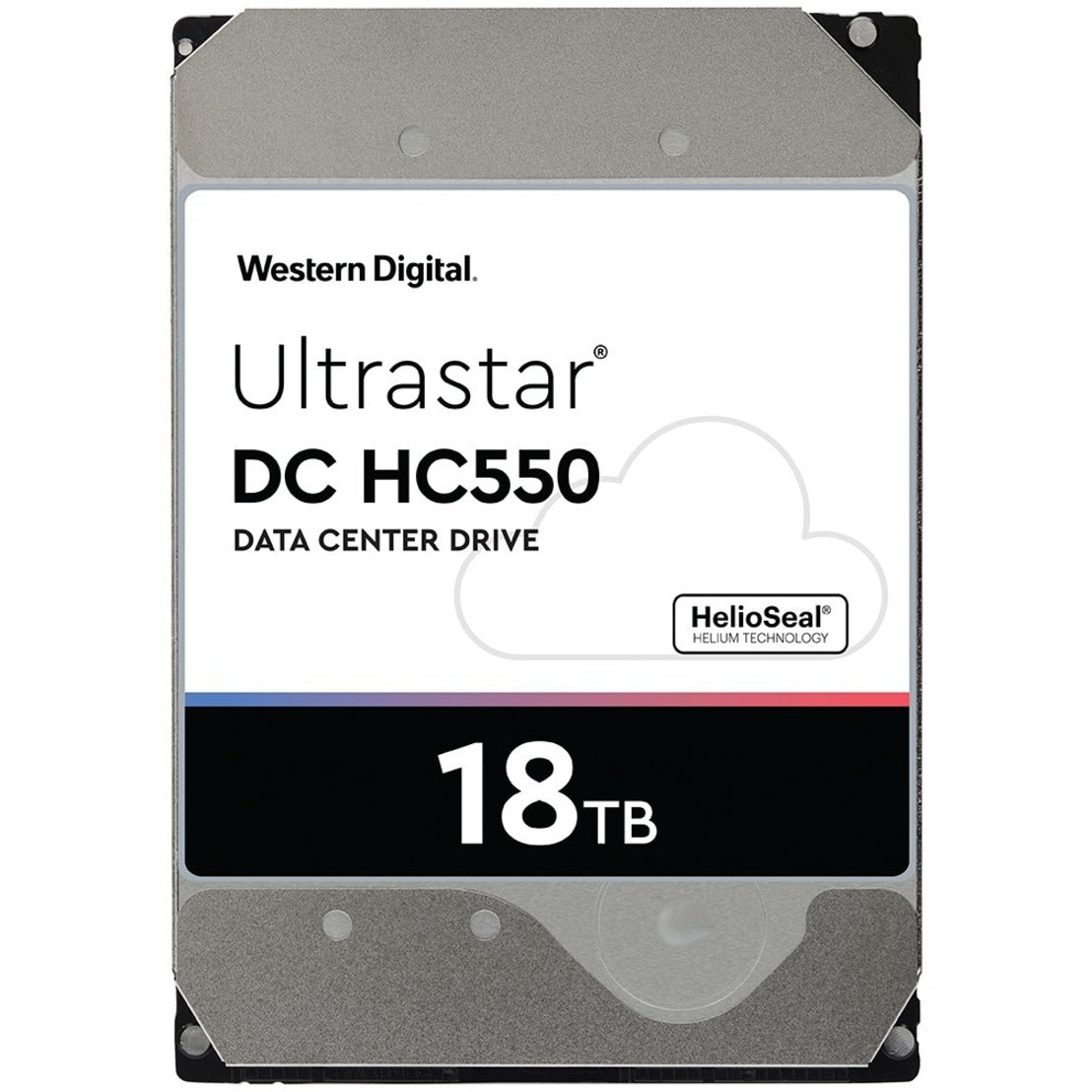 Western Digital 0F38352 Ultrastar DC HC550 Hard Drive, 18TB 3.5 SAS TCG 512MB 7200