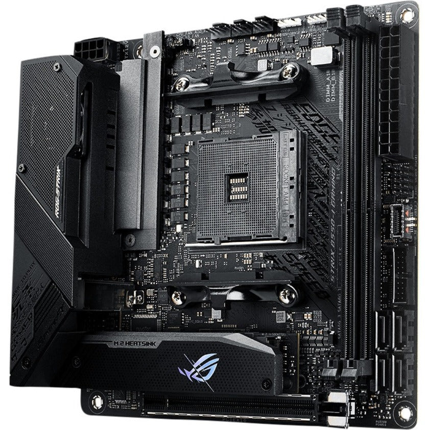 Asus Desktop Motherboard ROG STRIX B550-I GAMING, AMD B550 Chipset, Socket AM4, Mini ITX