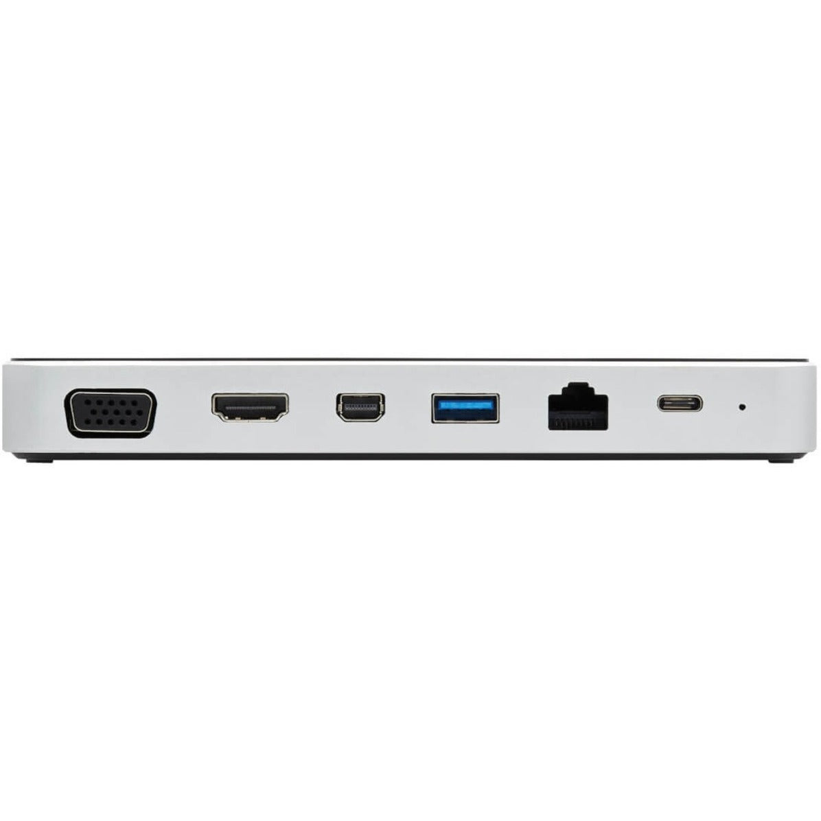 Tripp Lite U442-DOCK16-B Estación de Acoplamiento USB-C de Triple Pantalla 3 Años de Garantía VGA HDMI USB Tipo-C DisplayPort Thunderbolt RJ-45 Mini DisplayPort Fuente de Alimentación de 60W