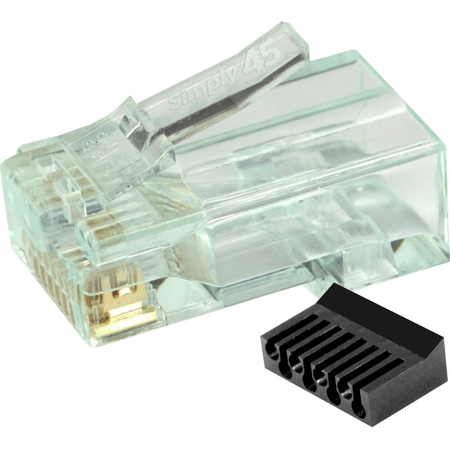 SIMPLY45 S45-1100 - Cat6 Unshielded - Standard WE/SS RJ45 with BarS45