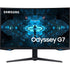 Samsung Odyssey G7 C32G75TQSN 31.5" WQHD Curved Screen Quantum Dot LED Gaming LCD Monitor - 16:9 - Black (LC32G75TQSNXZA) Front image